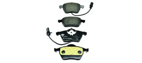 Тормозные колодки перед. Passat B5/Audi A4/A6 00-05 HELLA 8DB355010-731