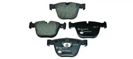 Гальмівні колодки зад. BMW 5 (E60)/7 (E65) 02-10 (ATE) HELLA 8DB355010-751