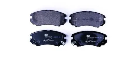 Гальмівні колодки перед Sonata 01-/Magentis 05- HELLA 8DB355010-991