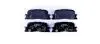 Тормозные колодки задние Toyota Camry 01-06 (akebono) (93x38x16) HELLA 8DB355011-001 (фото 1)