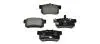 Тормозные колодки зад. Honda Accord VIII/CR-V 01-06 08- (akebono) HELLA 8DB355012-061 (фото 1)
