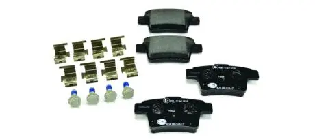 Гальмівні колодки зад. Ford Mondeo 00-07 (bosch) HELLA 8DB355012-171