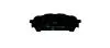 Гальмівні колодки зад. Subaru Impreza 00- (akebono) HELLA 8DB355012-311 (фото 2)