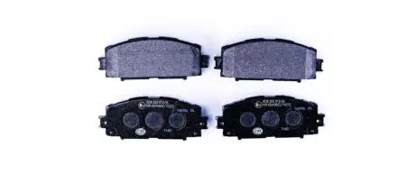 Гальмівні колодки, дискове гальмо (набір) HELLA 8DB355012361