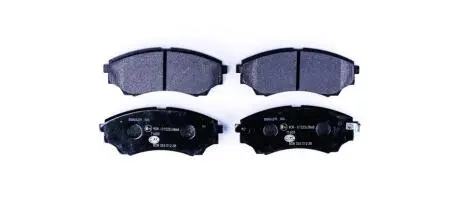 Гальмівні колодки, дискове гальмо (набір) HELLA 8DB355012381