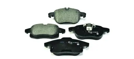 Гальмівні колодки, дискове гальмо (набір) HELLA 8DB355012681
