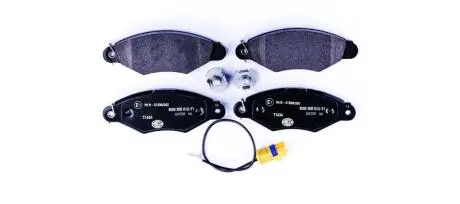 Гальмівні колодки перед. Kangoo 97-08 (Bosch) HELLA 8DB355012-711