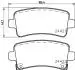 Гальмівні колодки задні Opel Insignia 08- (TRW) HELLA 8DB355012-991 (фото 4)