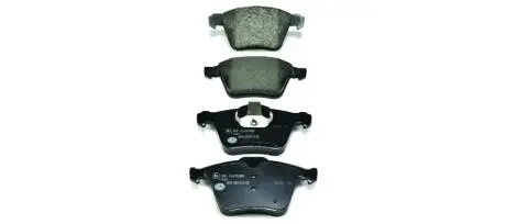 Гальмівні колодки, дискове гальмо (набір) HELLA 8DB355013001