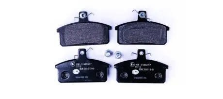 Гальмівні колодки, дискове гальмо (набір) HELLA 8DB355013451