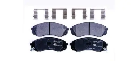 Гальмівні колодки, дискове гальмо (набір) HELLA 8DB355013541