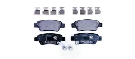Тормозные колодки, дисковый тормоз.) HELLA 8DB355013591