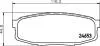 Тормозные колодки зад. Toyota Land Cruiser 08- (advics) HELLA 8DB355013-771 (фото 4)