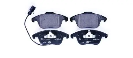 Колодки тормозные дисковые комплект; передняя. HELLA 8DB355013861