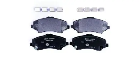 Тормозные колодки, дисковый тормоз.) HELLA 8DB355014321