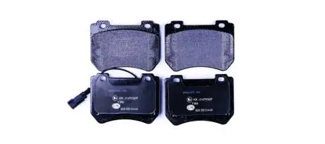 Гальмівні колодки, дискове гальмо (набір) HELLA 8DB355014651
