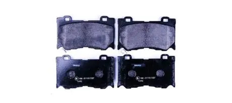 Гальмівні колодки, дискове гальмо (набір) HELLA 8DB355015411
