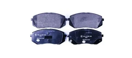 Гальмівні колодки, дискове гальмо (набір) HELLA 8DB355015841