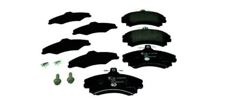 Гальмівні колодки перед. Mitsubishi Colt/Volvo S40/V40 1.1-2.0 i/TD 95- (TRW) HELLA 8DB355016-681