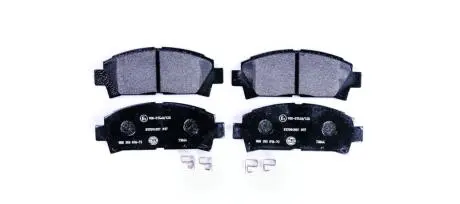 Гальмівні колодки, дискове гальмо (набір) HELLA 8DB355016721