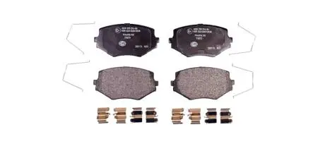 Тормозные колодки, дисковый тормоз.) HELLA 8DB355016861