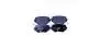 Тормозные колодки, дисковый тормоз.) HELLA 8DB355017181 (фото 1)