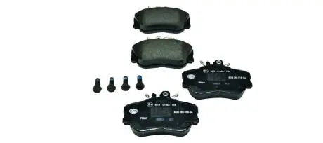 Гальмівні колодки, дискове гальмо (набір) HELLA 8DB355018041