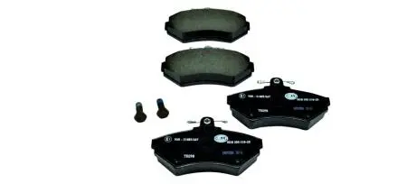 Тормозные колодки, дисковый тормоз.) HELLA 8DB355018251