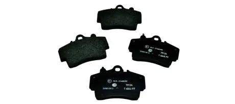 Гальмівні колодки, дискове гальмо (набір) HELLA 8DB355018471