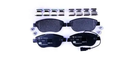 Гальмівні колодки, дискове гальмо (набір) HELLA 8DB355018831