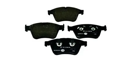 Гальмівні колодки (набір) HELLA 8DB355020031