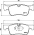 Тормозные колодки дисковые T3141 HELLA 8DB355020201 (фото 1)