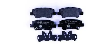 Гальмівні колодки дискові T2210 HELLA 8DB355020371
