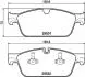 Дисковые тормозные колодки HELLA 8DB355020841 (фото 4)
