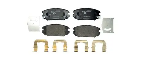 Тормозные колодки (передние) Hyundai Sonata/Elantra 01-11/ix20 10-/Tucson/Kia Sportage/Carens 04- HELLA 8DB355024891