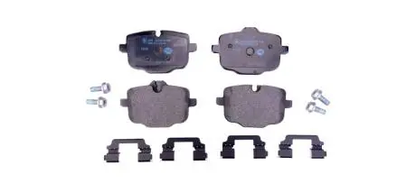 Колодки гальмівні дискові комплект; задн. HELLA 8DB355024921