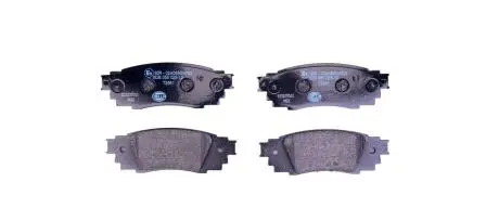 Колодки гальмівні дискові комплект; задн. HELLA 8DB355025121