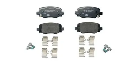 Тормозные колодки.) HELLA 8DB355025481