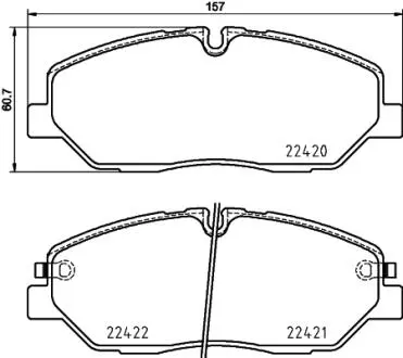 Автозапчасть HELLA 8DB355025751