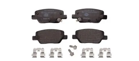 FIAT колодки гальмівні передні TIPO 15- HELLA 8DB 355 025-861