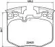 Колодки гальмівні (передні) BMW 3 (G20) 18-/5 (G30/F90)/7 (G11/G12) 15- (Brembo) HELLA 8DB355025951 (фото 3)
