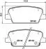 Гальмівні колодки дискові Hyundai Santa Fe 2.0D/2.2D/2.4 07.18- HELLA 8DB 355 040-081 (фото 1)