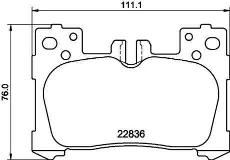 Автозапчасть HELLA 8DB355040741