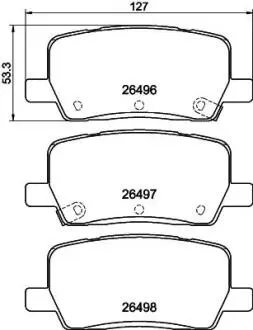 Автозапчасть HELLA 8DB355042701