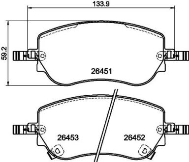 Автозапчасть HELLA 8DB355043861