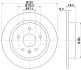 Гальмівний диск зад. Insignia A/Malibu 08- 1.4-2.4 (PRO) HELLA 8DD355116-831 (фото 4)