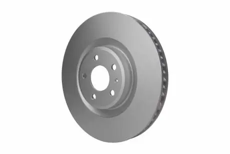 Диск тормозной (передний) Porsche Macan 14- (L) (350x34) PRO+ HELLA 8DD355134361