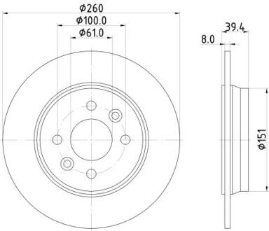 Автозапчасть HELLA 8DD355135231
