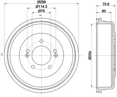 Автозапчасть HELLA 8DT355303351