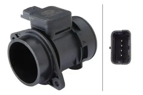 Расходомер воздуха (4 конт.) CITROEN NEMO/FORD FIESTA VI 1.4D 01- HELLA 8ET009142-111